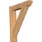Ekena Millwork Traditional Slat Smooth Outlooker, Western Red Cedar, 5 1/2"W x 24"D x 28"H OUT06X24X28TRA06SWR - alternate 1